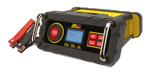 lot 163 image: Everstart Maxx 15 Amp Automotive Battery Charger with 50 Amp Engine Start (BC50BE)