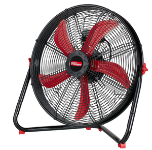 lot 172 image: Hyper Tough New 20 High Velocity Sealed Motor Drum Fan with Wall Mount