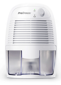 lot 404 image: Pro Breeze Mini Portable Dehumidifier, 17oz Ultra Quiet Compact Peltier Dehumidifier, 215 Sqft