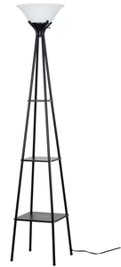 lot 412 image: Mainstays Etagere Floor Lamp