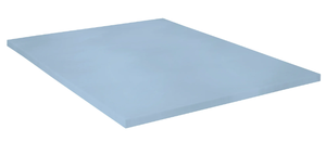 lot 428 image: Queen Size Mainstays 2 Memory Foam Mattress Topper