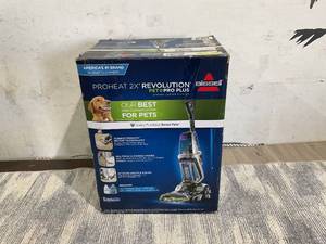 lot 104 image: BISSELL ProHeat 2X Revolution Pet Pro Plus Upright Deep Cleaner 3588F