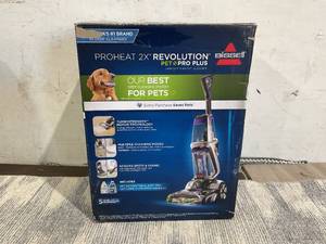 lot 106 image: BISSELL ProHeat 2X Revolution Pet Pro Plus Upright Deep Cleaner 3588F