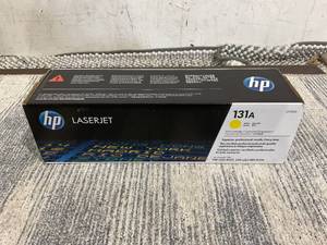 lot 149 image: HP 131A Yellow Toner Cartridge  Works with HP LaserJet Pro 200 color M251 Series