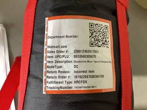 lot 493 image: LOT OF 2 Slumbertrek Micro Tapered Sleeping Bag