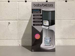 lot 495 image: Baby Brezza Instant Warmer  Instantly Dispense Warm Water at Perfect Baby Bottle Temperature