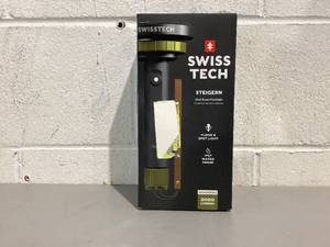 lot 574 image: Swiss Tech Steigern 2000 Lumen LED Rechargeable Flashlight, IPX7 Waterproof
