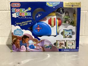 lot 413 image: Little Tikes Story Dream Machine Starter Set, Storytime, Books, Little Golden Book