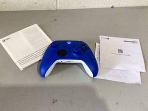 lot 416 image: Xbox Wireless Controller - Shock Blue