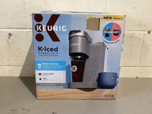 lot 441 image: Keurig K-Iced Essentials Iced and Hot Single-Serve K-Cup Pod Coffee Maker
