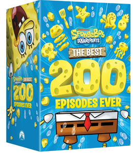 lot 502 image: SpongeBob SquarePants The Best 200 Episodes Ever (DVD)