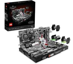 lot 519 image: Lego Star Wars Death Star Trench Run Diorama 75329