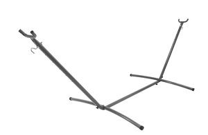 lot 523 image: Equip Steel Gray Hammock Stand, Open Size 108 in. L x 43 in. W x 40 in. H