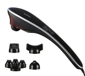 lot 196 image: Brookstone Heating Percussion Body Massager