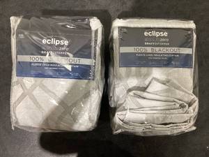 lot 532 image: LOT OF 2 Eclipse Blackout Curtain