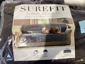 lot 547 image: SureFit Deluxe Pet Sofa Cover Furniture Protector