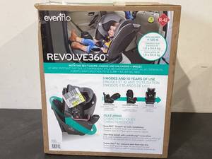 lot 571 image: Evenflo Revolve360 Rotational All-In-One Convertible Car Seat
