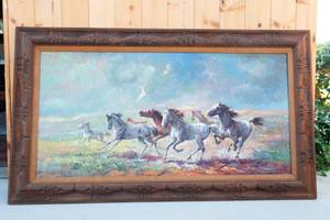 lot 4 image: Original F. Toro Hand Painted Artwork
