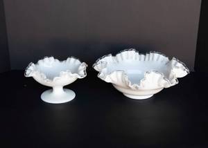lot 80 image: Candy Dish and Bowl