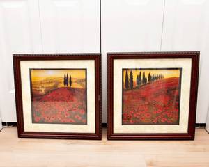 lot 144 image: Floral Wall Art by Steve Thoms