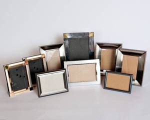 lot 60 image: Silver Toned Picture Frames