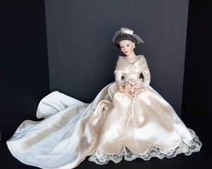 lot 112 image: Vintage Wedding Doll #2