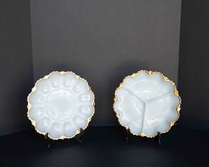 lot 92 image: Milk Glass