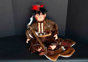lot 106 image: Vintage Cathay Collection Porcelain Doll