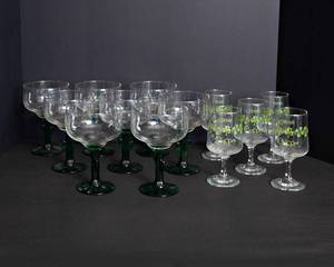 lot 198 image: Margarita and Irish Coffee Glasses