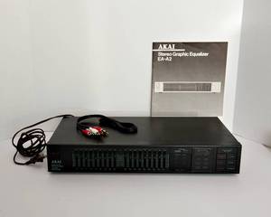 lot 158 image: AKAI Graphic Equalizer Model EA-A2 with Owners Manual