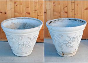 lot 202 image: Resin Planters