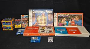lot 97 image: Assortment of Classic Board Games and Card Games - Includes Connect Four, Hangman & More