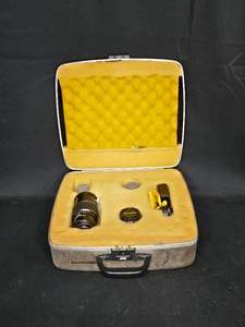 lot 122 image: Fujica Camera Lens and Accessories Set in Vintage Case