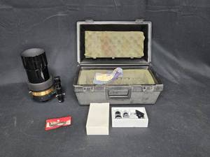 lot 127 image: Celestron C90 Telescope with Accessories in Original Case