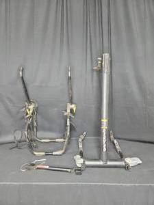 lot 133 image: Used Gravity Bike Rack with Accessories - Rhode Gear and Allen Components