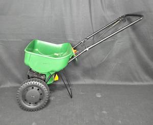 lot 25 image: Scotts Turf Builder EdgeGuard Mini Broadcast Spreader - Lawn Care Tool