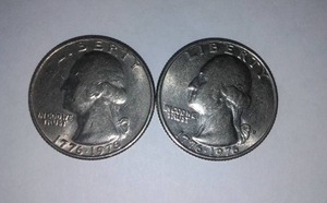 lot 426 image: Washington 1776-1976 BICENTENIAL Quarter (2).