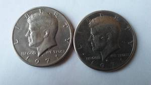 lot 437 image: Kennedy 1971 Silver HALF Dollar (2).