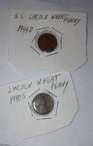 lot 462 image: Lincoln WHEAT One Cent Penny (2)
