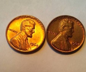 lot 483 image: Lincoln 1964 MEMORIAL D Penny (2).
