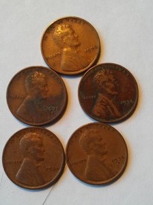 lot 490 image: Lincoln WHEAT 1936 One Cent Penny (5).