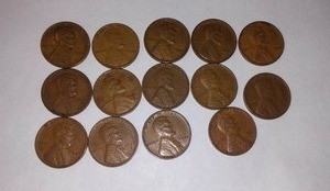 lot 494 image: Lincoln WHEAT 1941 One Cent Penny (14).