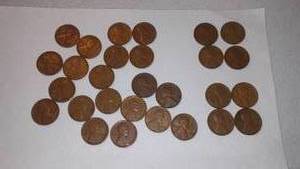 lot 499 image: Lincoln WHEAT 1944 One Cent Penny (29)