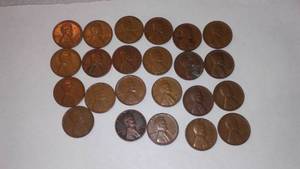 lot 501 image: Lincoln WHEAT 1947 One Cent Penny (23).