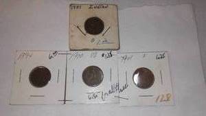 lot 465 image: Lincoln WHEAT One Cent Penny (4).