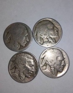 lot 523 image: INDIAN HEAD Buffalo Nickel (4).