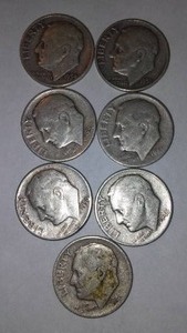 lot 531 image: Roosevelt Silver Dime (7).