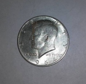 lot 562 image: Kennedy 1964 HALF Dollar Coin.