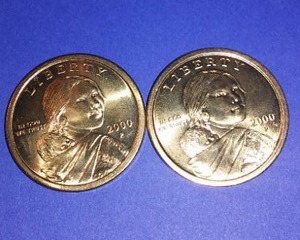 lot 572 image: SACAGAWEA 2000 Gold One Dollar Coin (2).