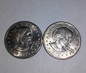 lot 575 image: Susan B. Anthony 1979 LIBERTY Dollar Coin (2).